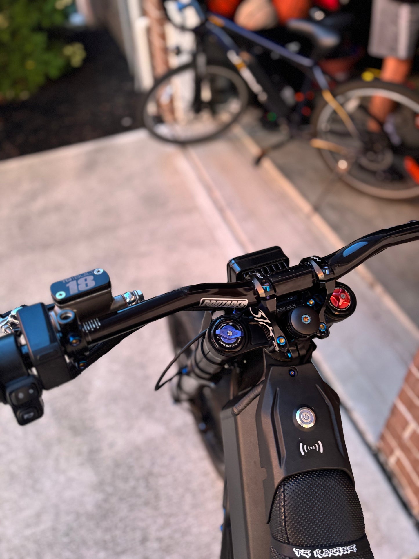 Talaria x3 Full Titanium Bolt Kit.
