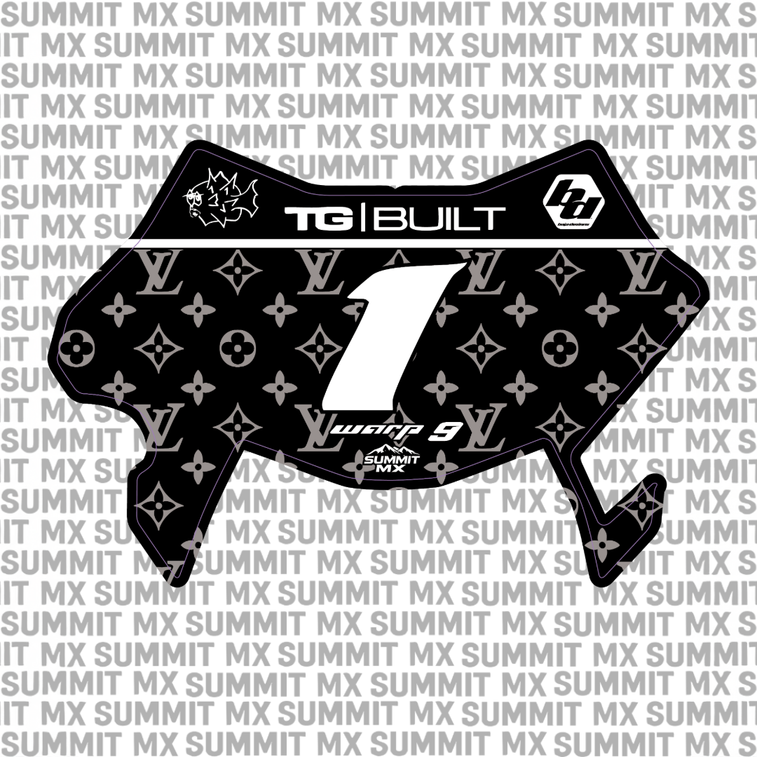 LV Number Plate Decal product detail photo 10