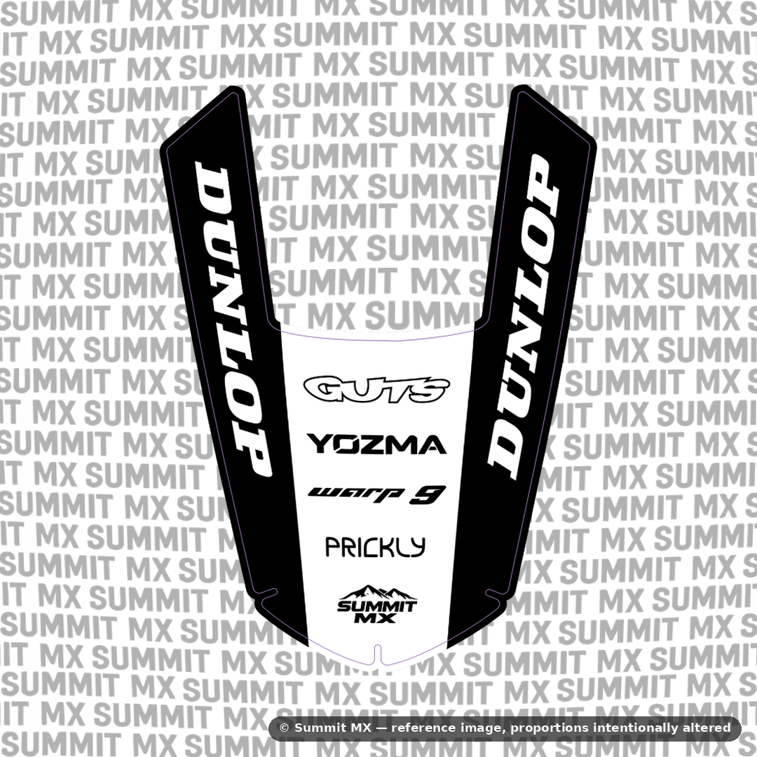 Yozma IN10 Rear Fender Decal product detail photo 4