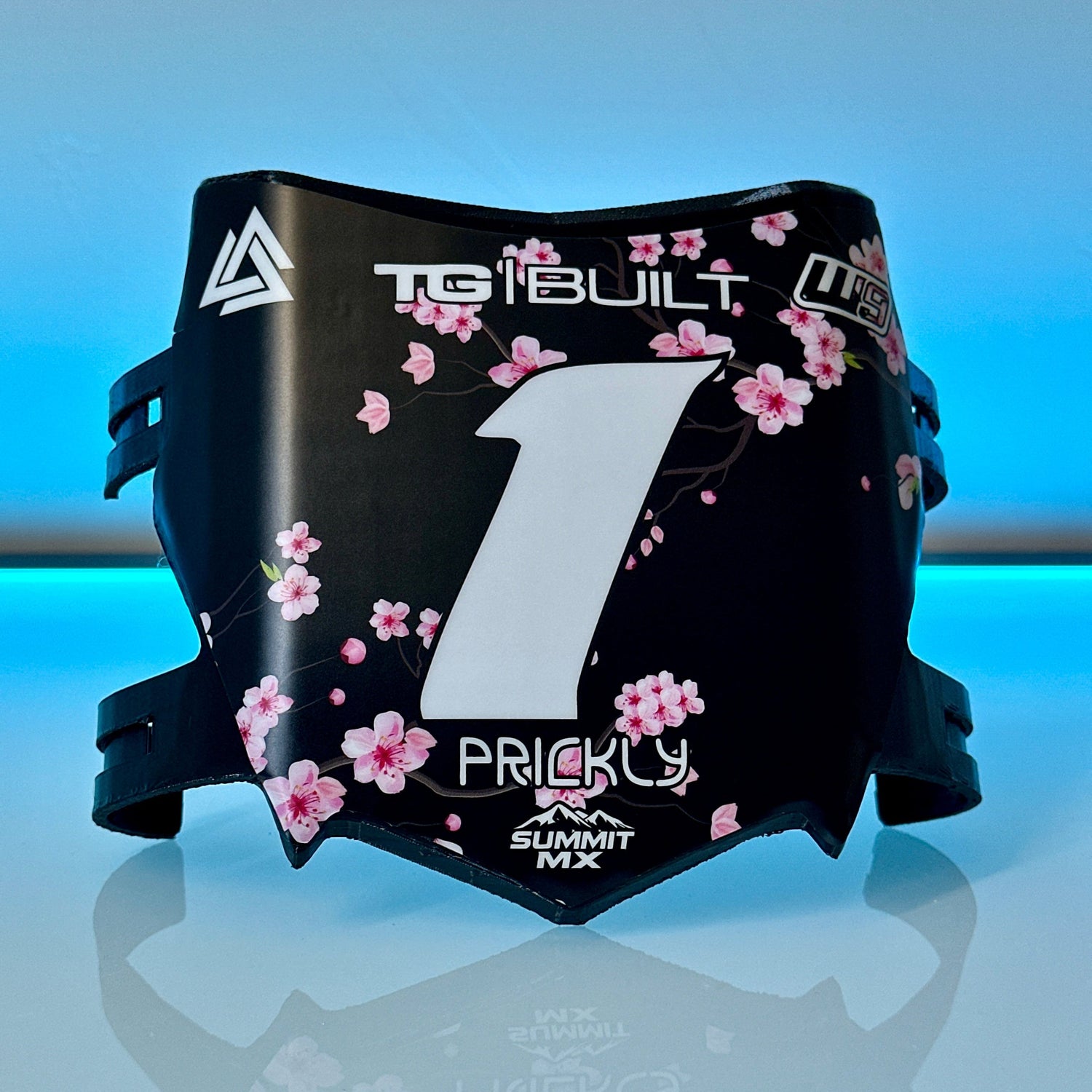 Cherry Blossom Number Plate Decal product photo
