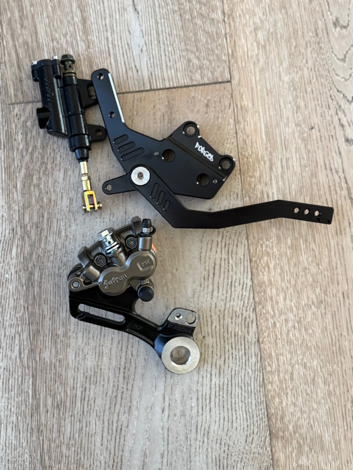 Talaria XXX Foot Brake Kit | Moto Style Rear Brake Conversion (Full Kit or Bracket Only) | Forged Racing