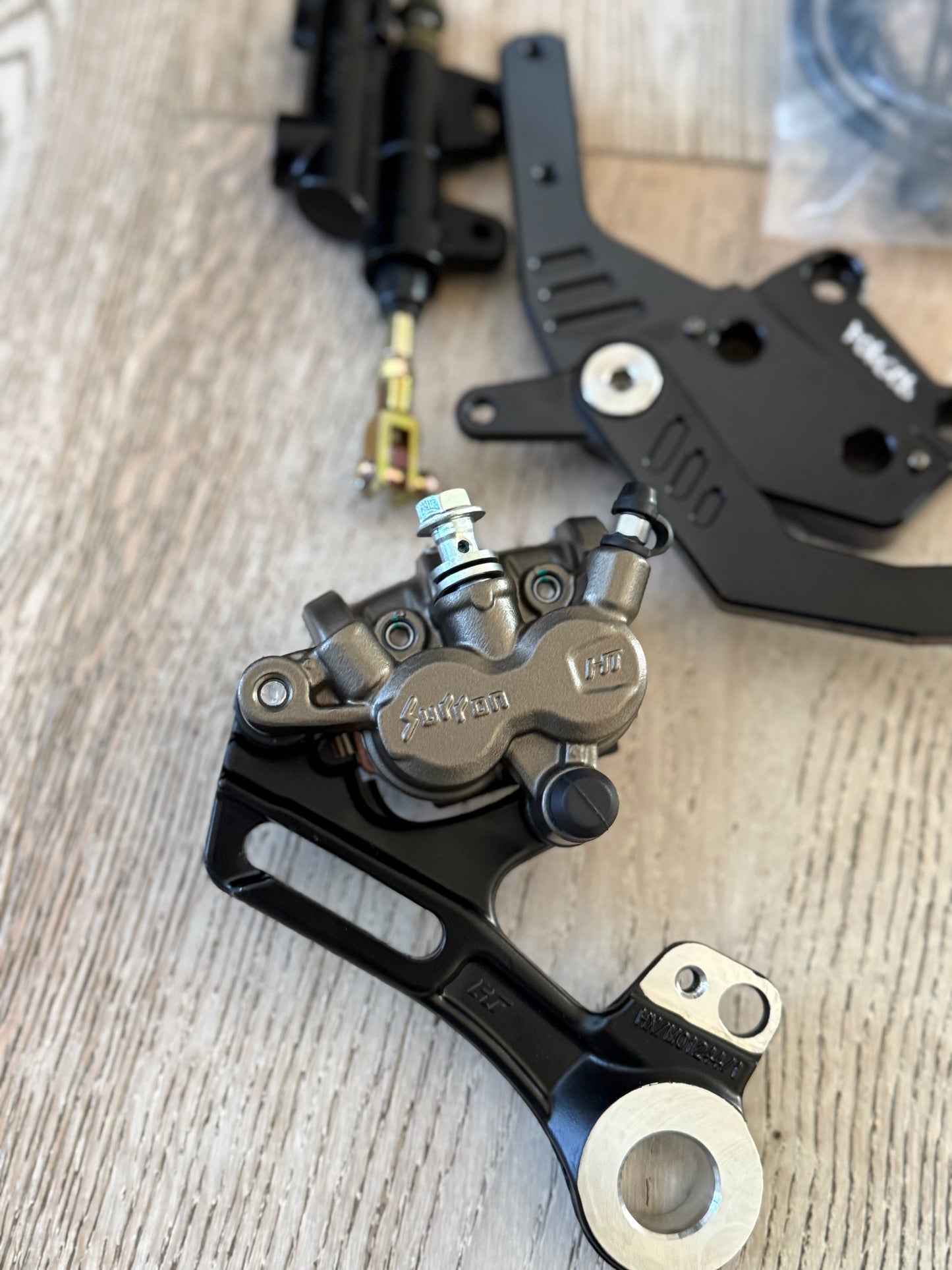 Talaria XXX Foot Brake Kit | Moto Style Rear Brake Conversion (Full Kit or Bracket Only) | Forged Racing