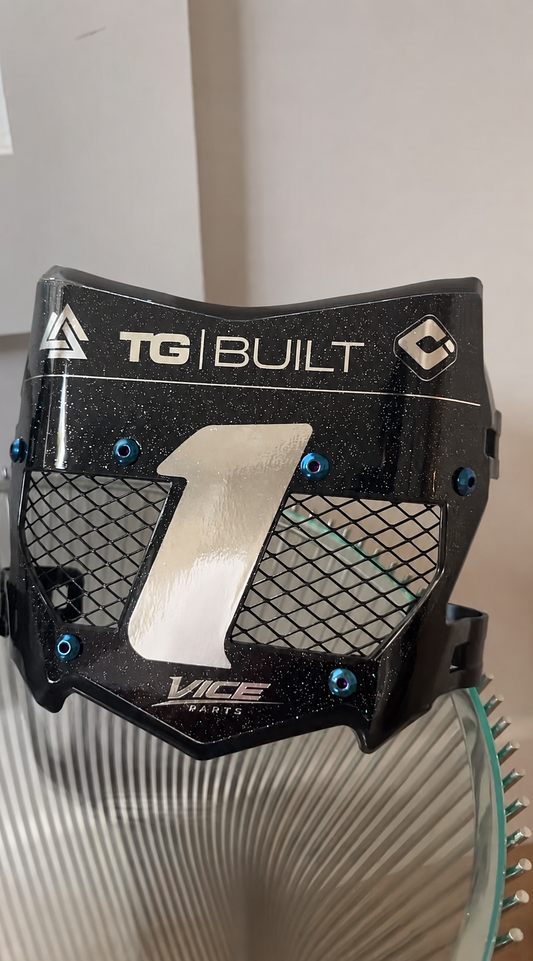 Vented E-Moto Front Plate product photo