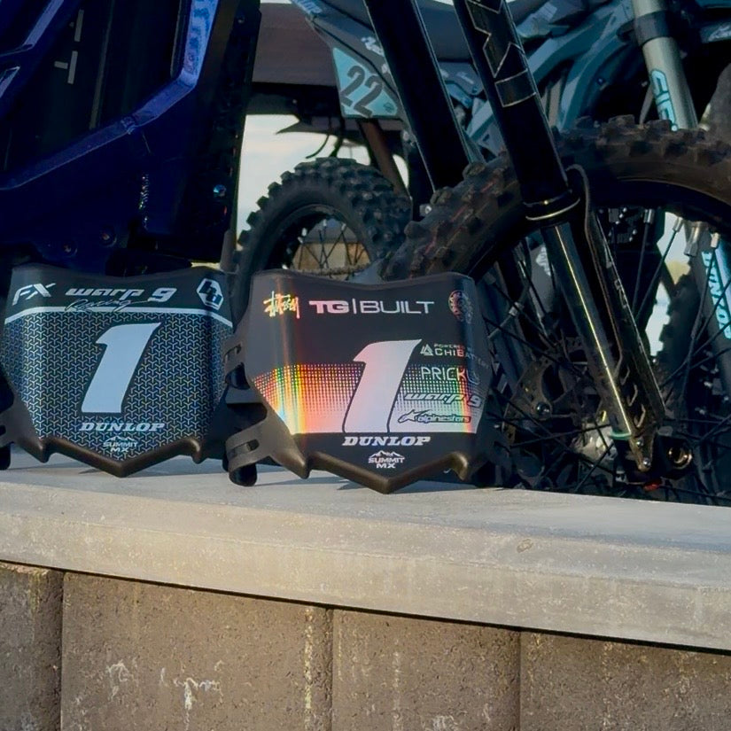 Horizon Number Plate Decal product detail photo 2
