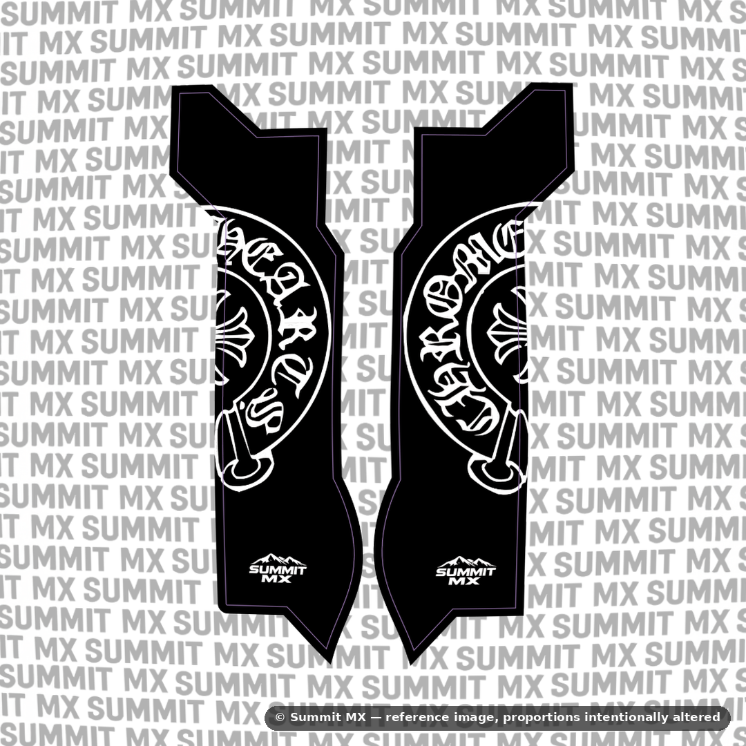 Chrome Hearts Fork Guard Decals product detail photo 11
