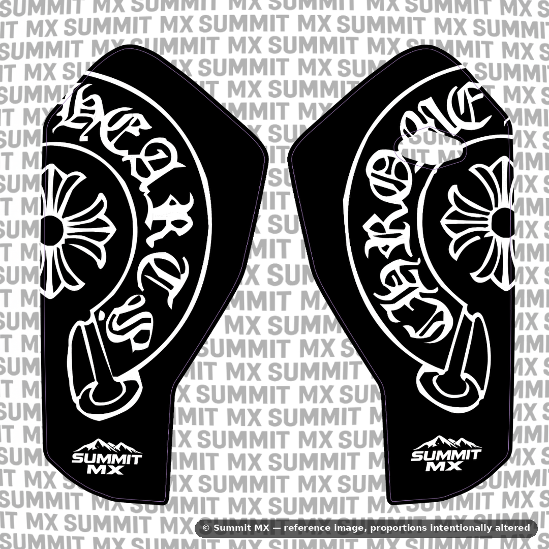 Chrome Hearts Fork Guard Decals product detail photo 5