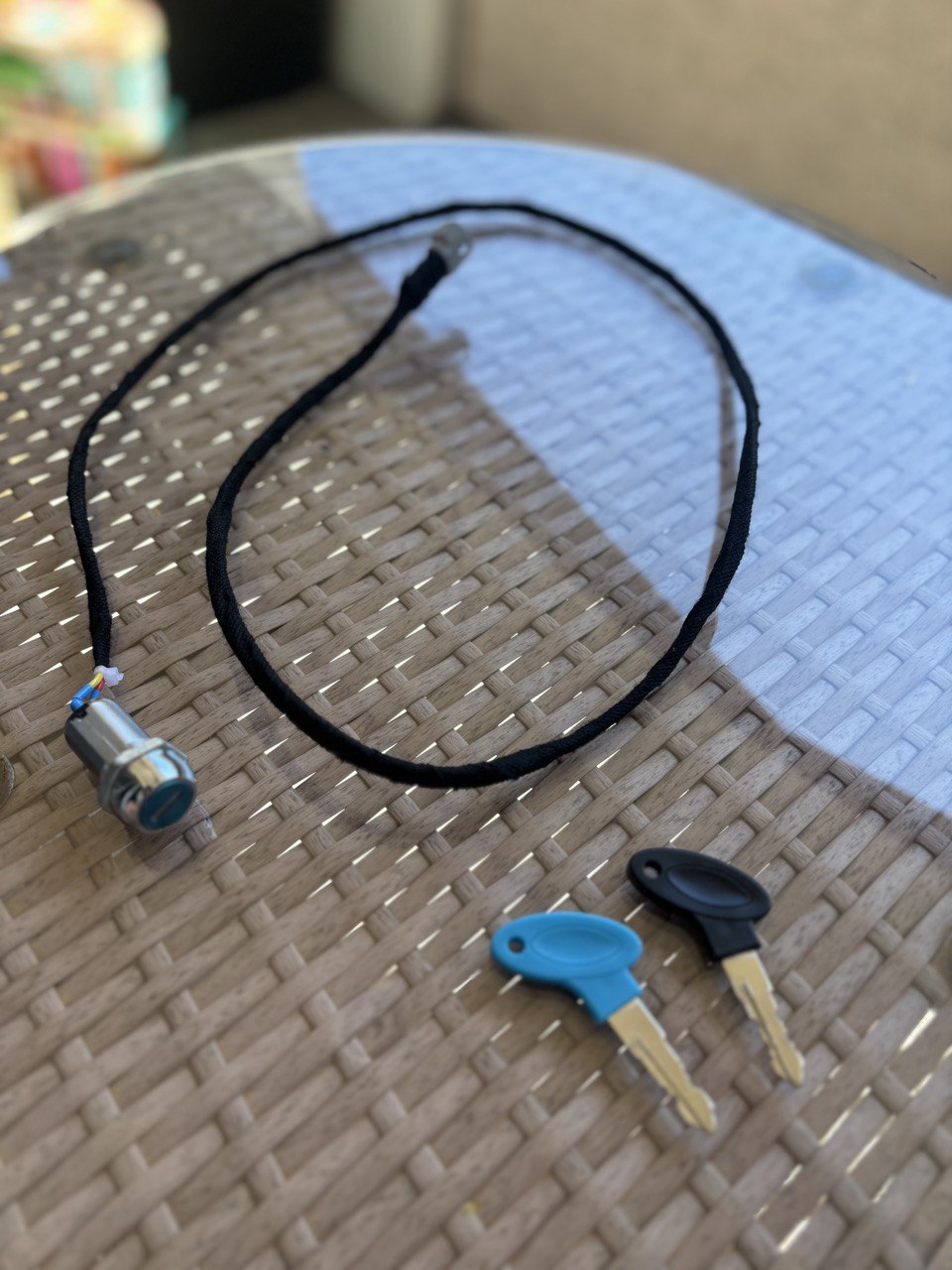 Talaria X3 plug and play key ignition
